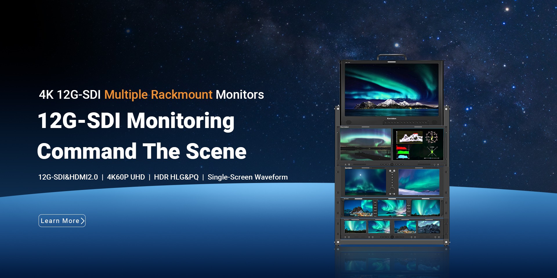 Multiple Rackmount Monitor
