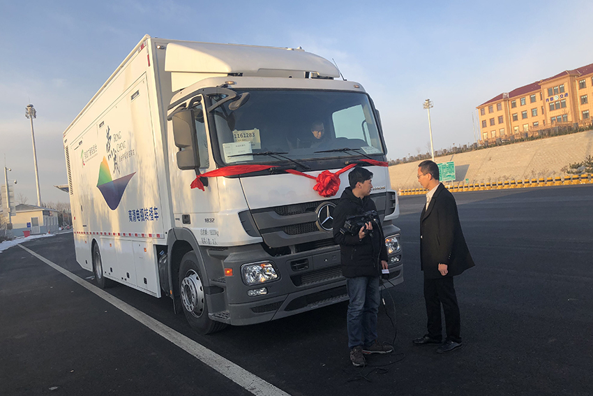 Another well-built OB Van for China Rongcheng TV station