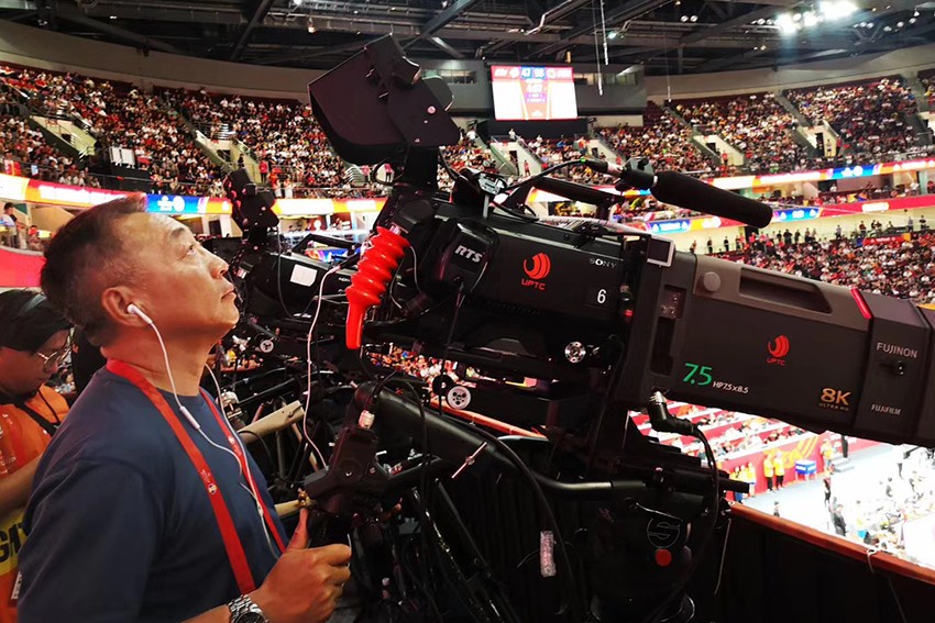 Basketball World Cup 2019!  Konvision 4K HDR monitors on live production!