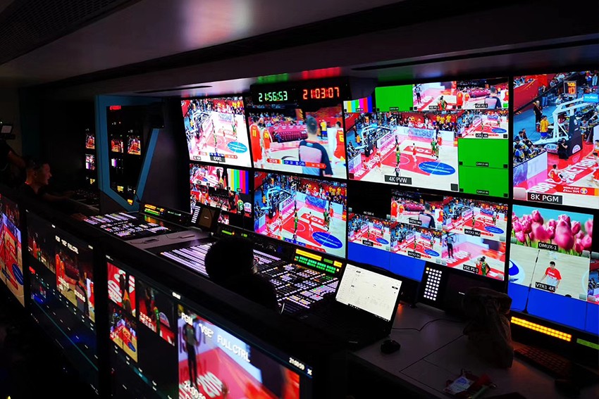 Basketball World Cup 2019!  Konvision 4K HDR monitors on live production!