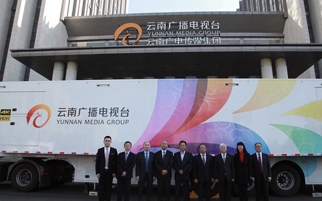 Another New 4K IP OB Truck Released for YUNNAN MEDIA GROUP