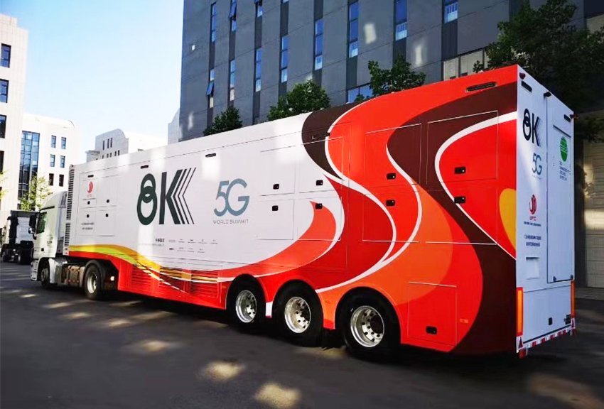 World First 8K 5G OB VAN