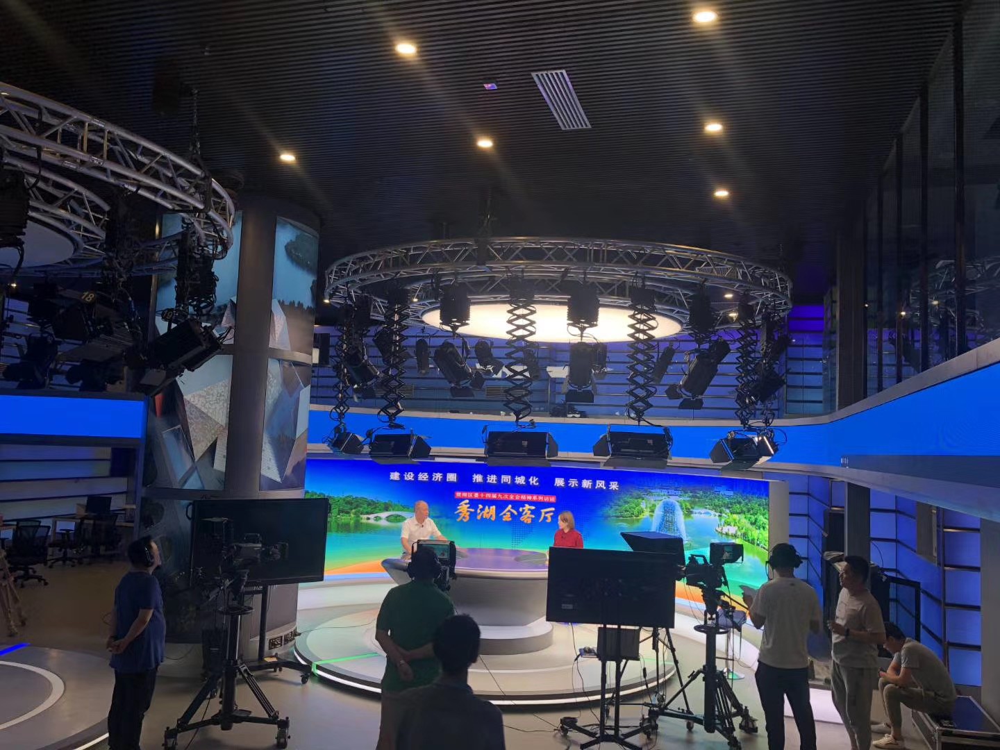 4K studio for Chongqing TV station