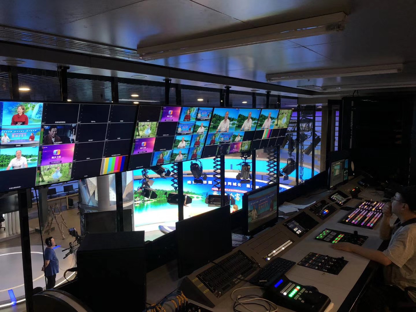 4K studio for Chongqing TV station