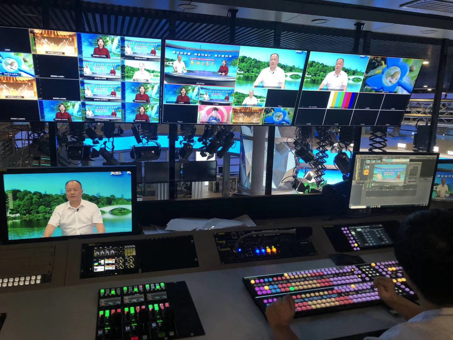 4K studio for Chongqing TV station