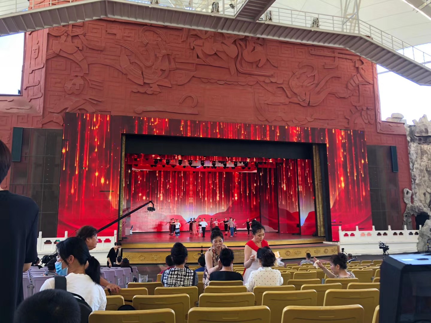 Recording site at Yuanming New Garden Theater