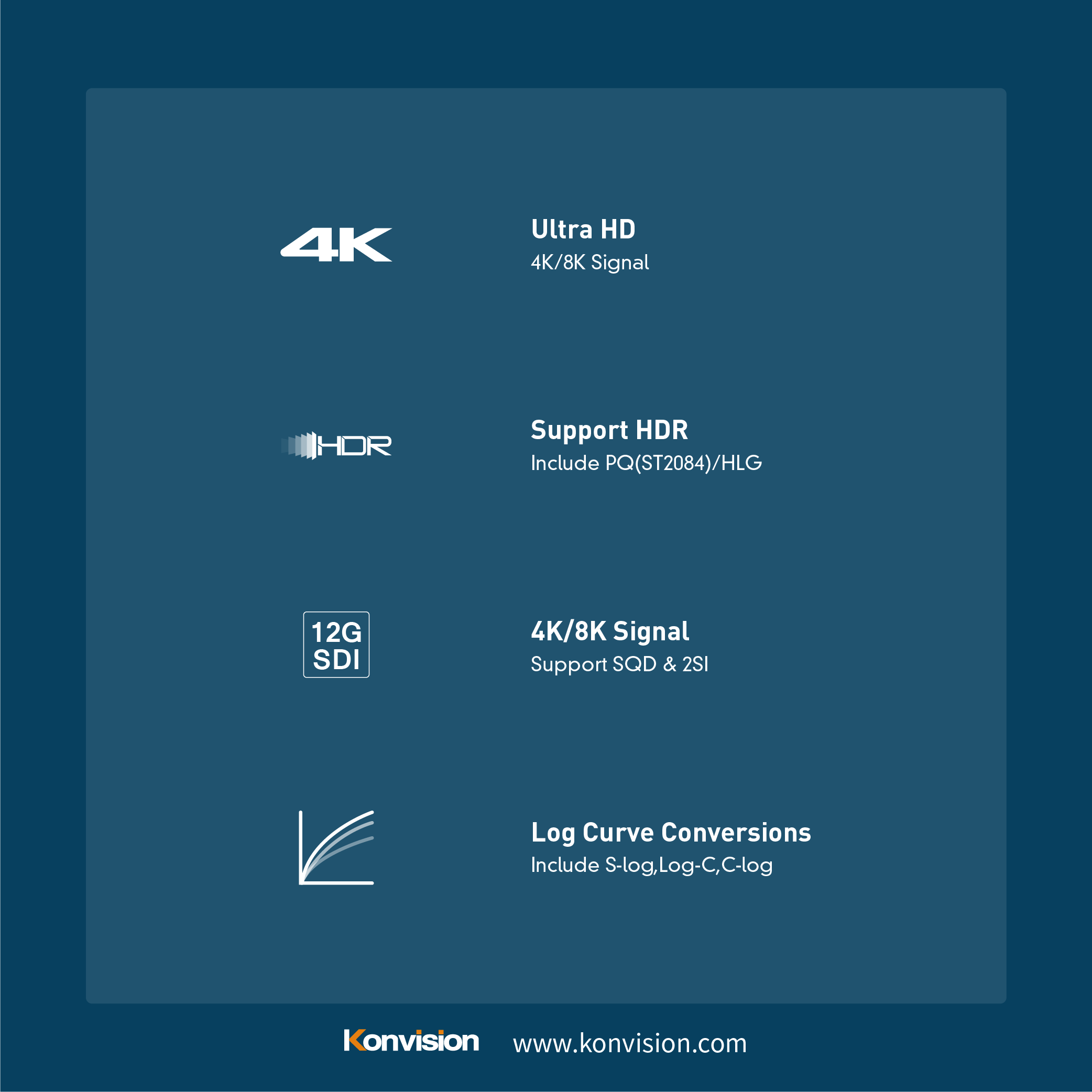 Industry leading monitor manufacturer Konvision won the 2020 Radio and Television Technology Innovation Excellence Award