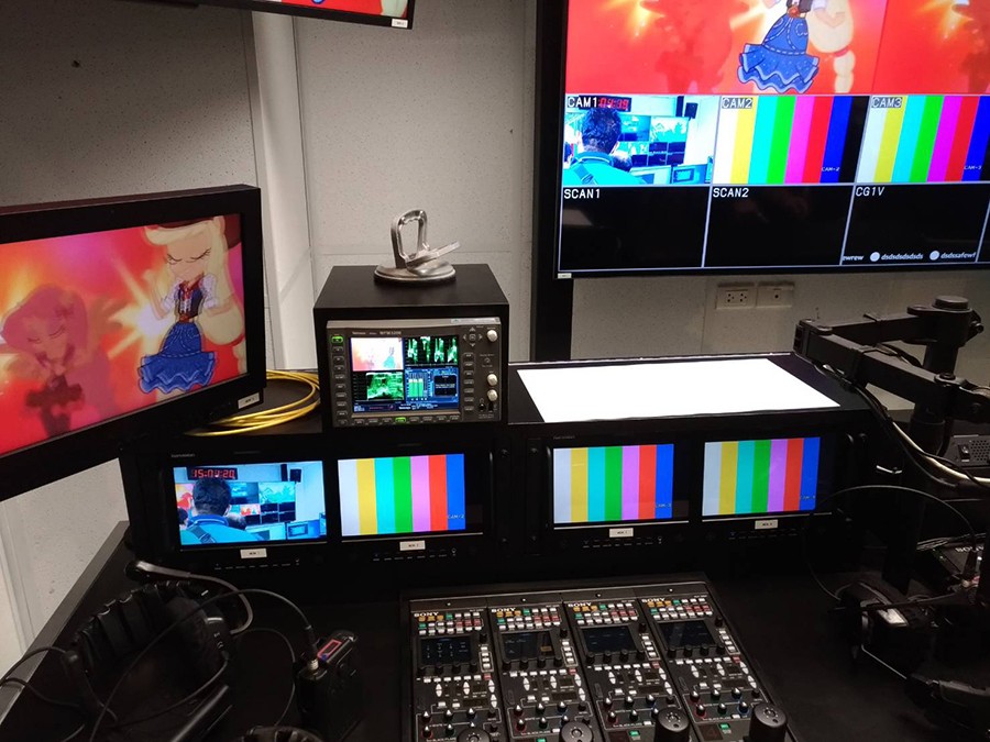 Dual 9inch Rackmount Monitors for TV Studio