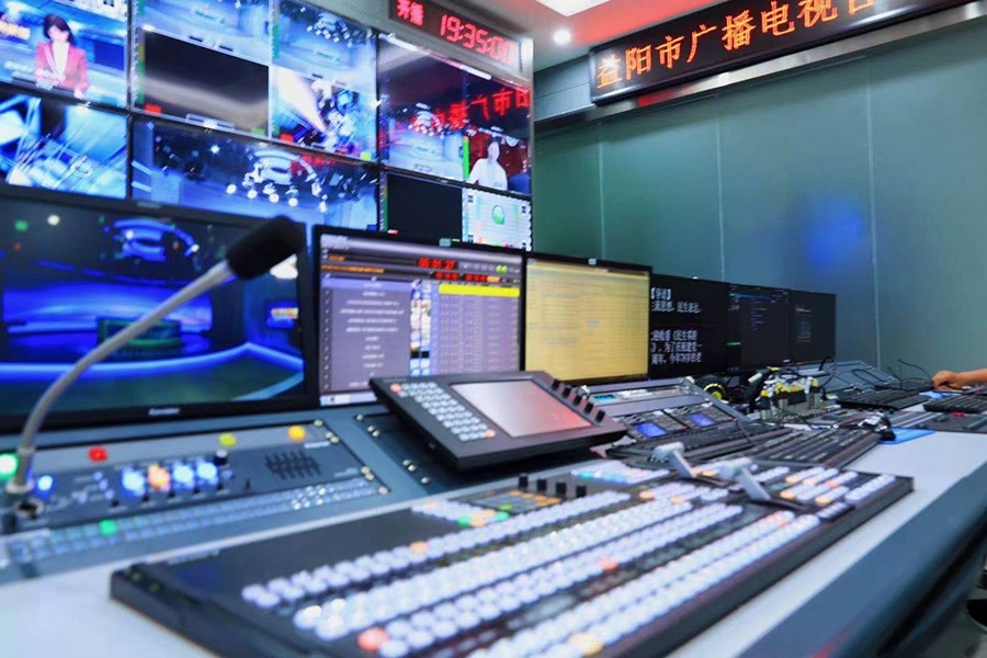 Studio for Chongqing TV station