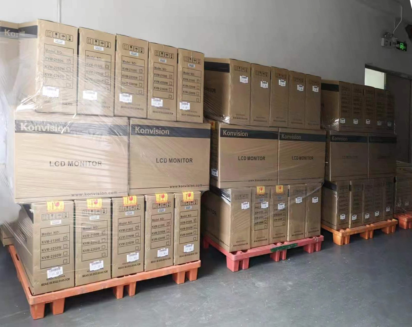 70 pcs Konvision monitors for the 2022 Beijing Winter Olympics were delivered to Beijing