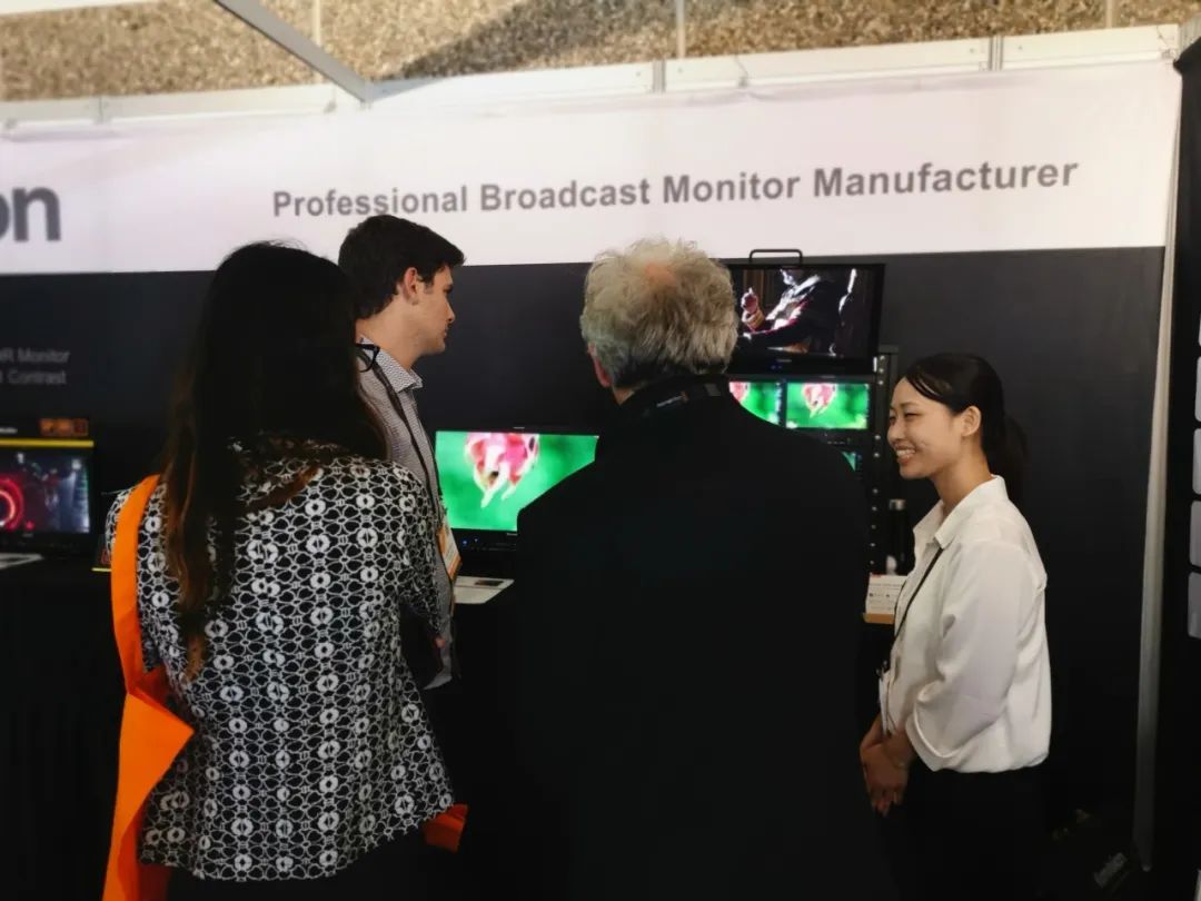 Konvision Cutting-Edge ST 2110 IP Monitors were Successfully Showcased in Amsterdam at IBC 2023