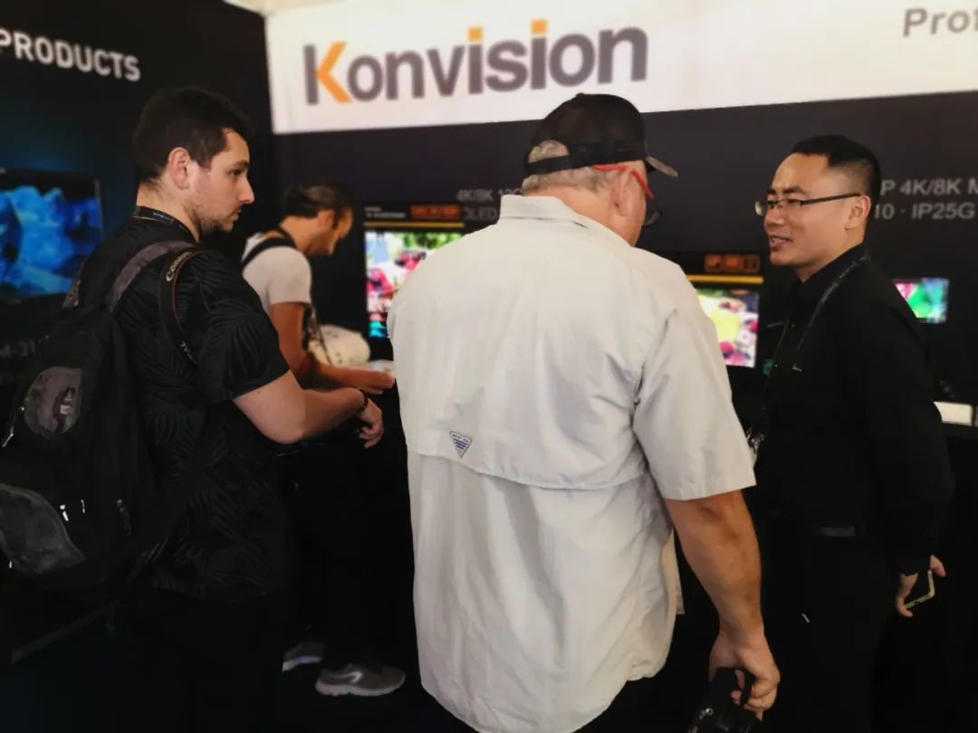 Konvision Cutting-Edge ST 2110 IP Monitors were Successfully Showcased in Amsterdam at IBC 2023