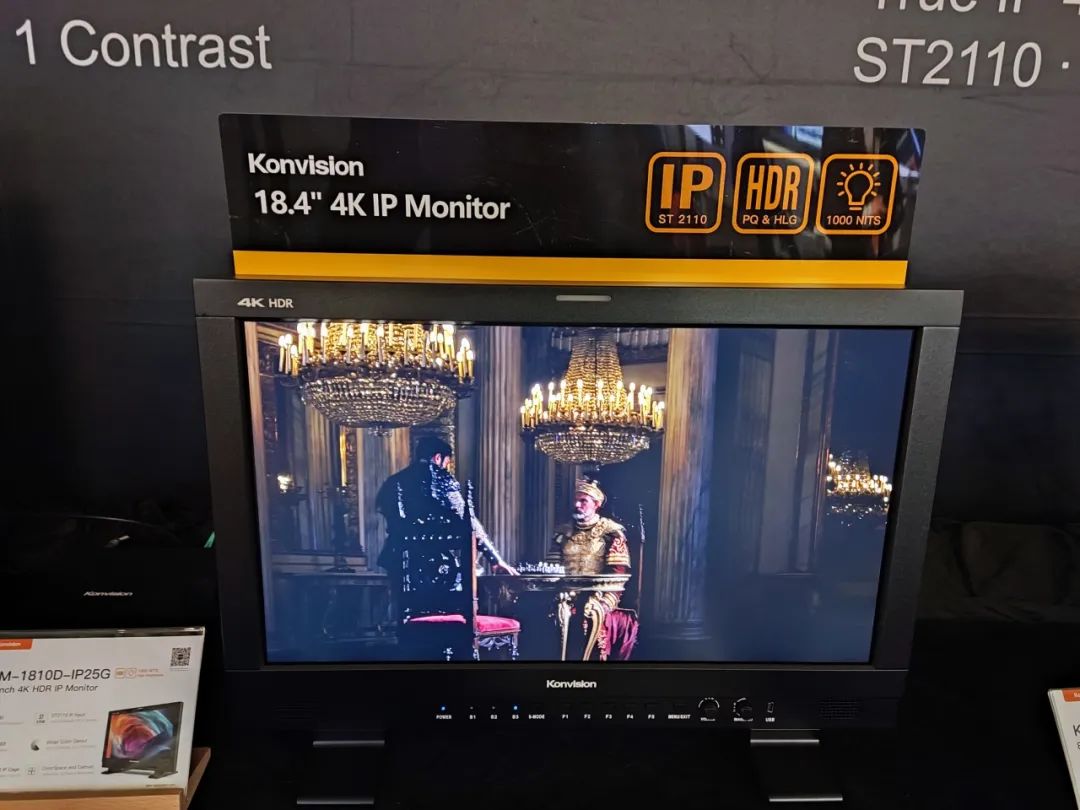 Konvision Cutting-Edge ST 2110 IP Monitors were Successfully Showcased in Amsterdam at IBC 2023