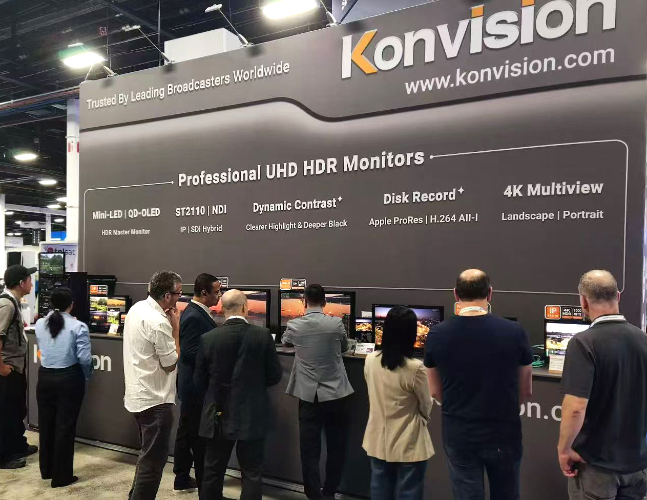 Spotlight on NAB 2026 | Konvision Ignites Las Vegas with Flagship Monitor Series!