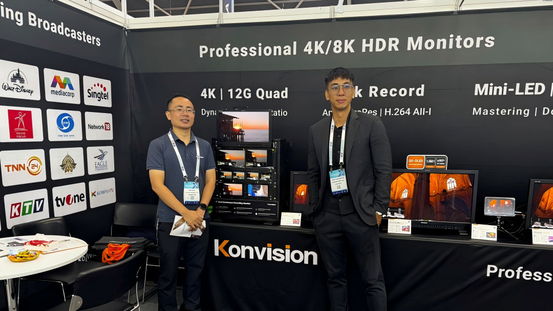 Konvision Monitors Sparkles in Singapore BCA2026 Konvision Monitors Sparkles in Singapore BCA2026