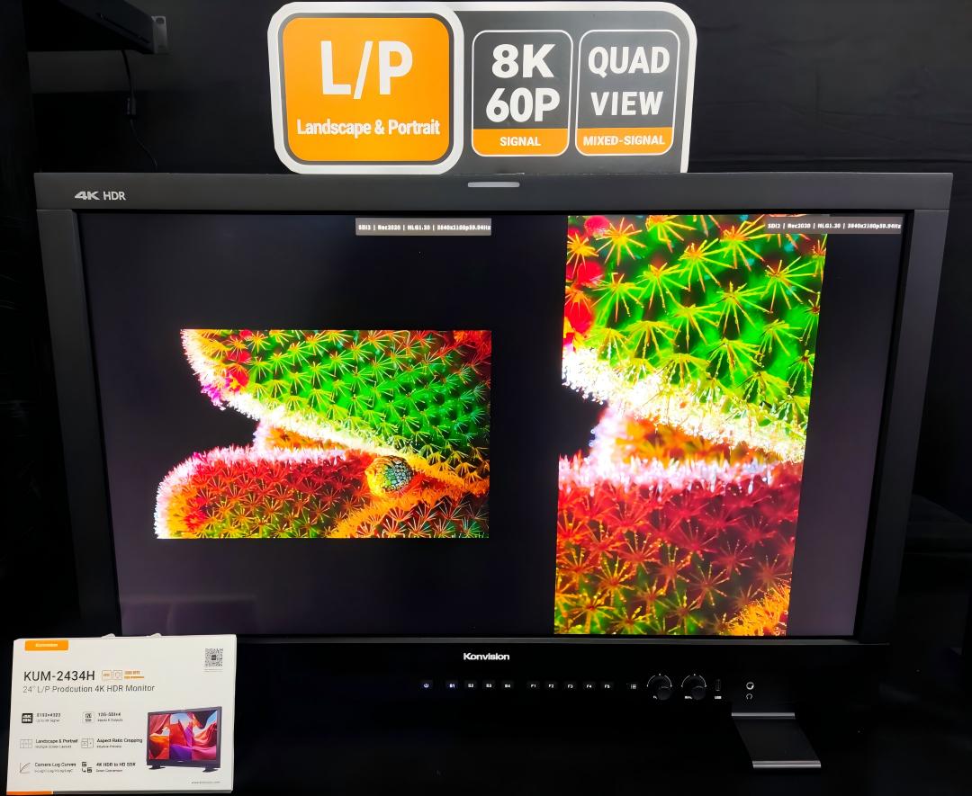 Konvision Monitors Sparkles in Singapore BCA2026