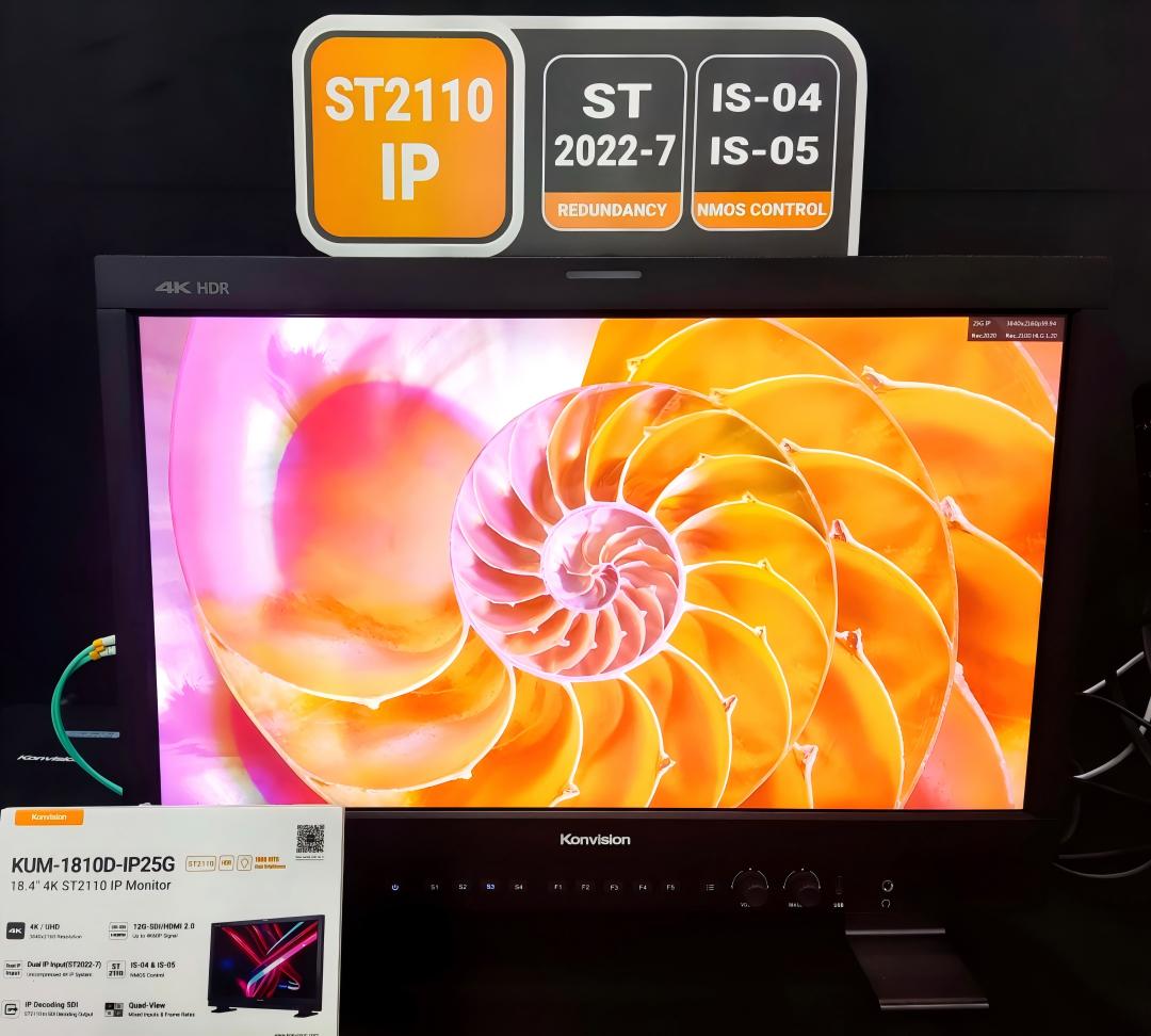 Konvision Monitors Sparkles in Singapore BCA2026