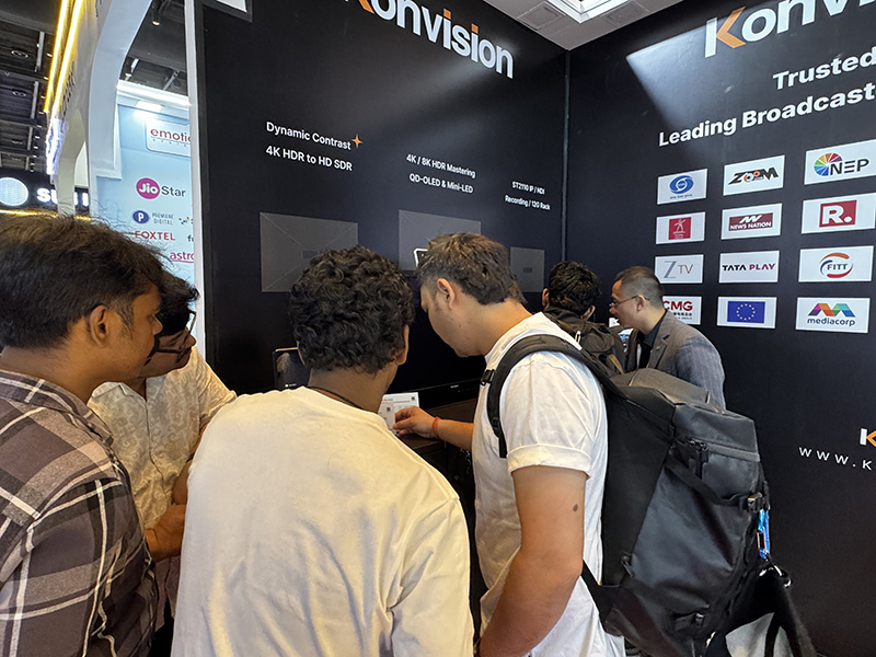 A.B.I.S. 2026 | Konvision Advances 4K HDR Monitoring in South Asia