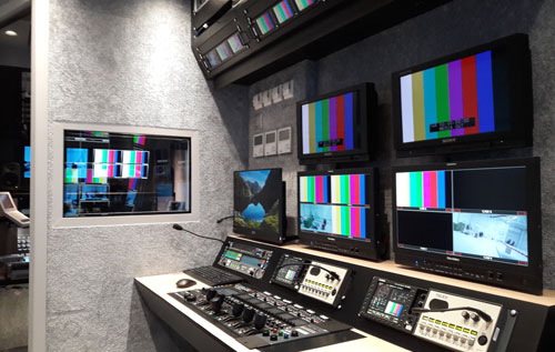 OB Van of Poland TV Station