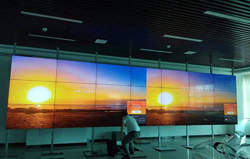 1.8mm Slim Broadcast Video Wall for Changde TV Station