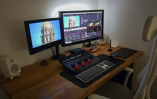 17inch P3 color grading monitor with Davinci Resolve