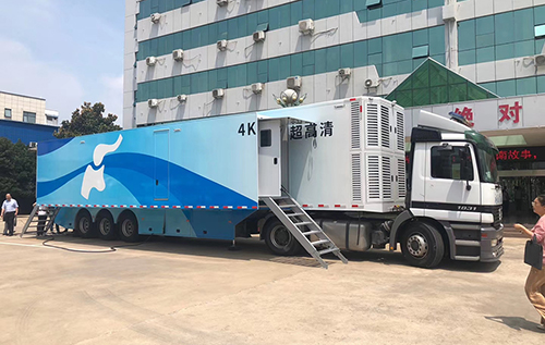 4K OB vans of Henan TV station