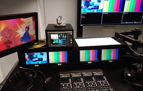 Dual 9inch Rackmount Monitors for TV Studio