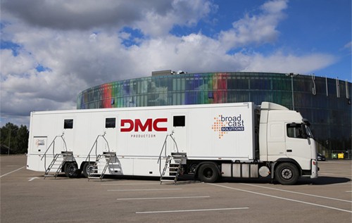 Swedish DMC (leading Nordic sports production company)4K UHD HDR OB VAN