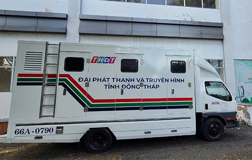 Vietnam Dong Thap TV OB truck